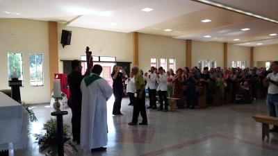 Festa em Louvor a São Sebastião em Campo do Bugre Marcou Encerramento do Ciclo do Padre Edinaldo Mendes